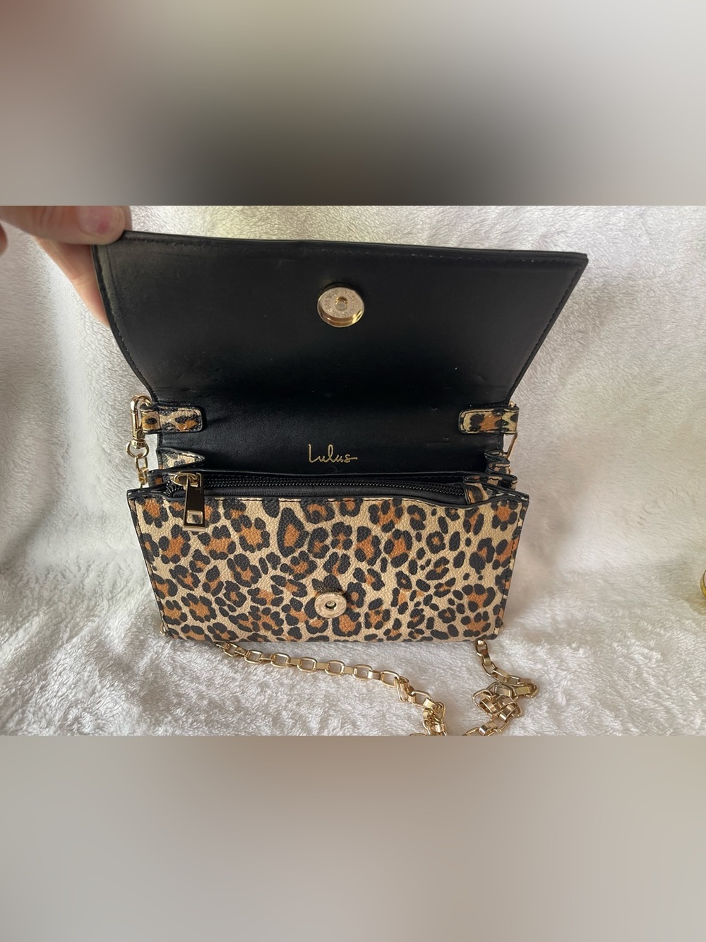 Lulus Talliah Leopard Print Wallet Clutch - Picture 7 of 13